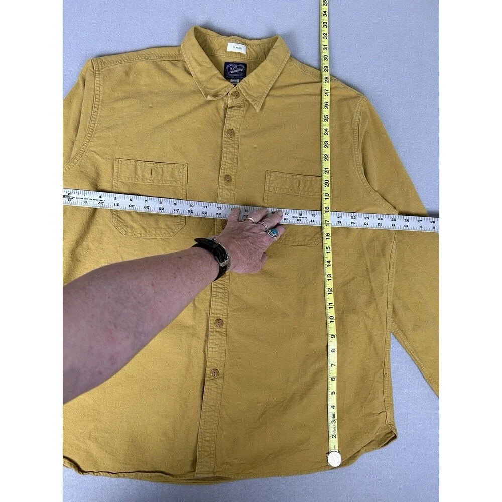 J.Crew New York Sportsmen's Outfitter outdoors classic cotton flannel Sz XXL